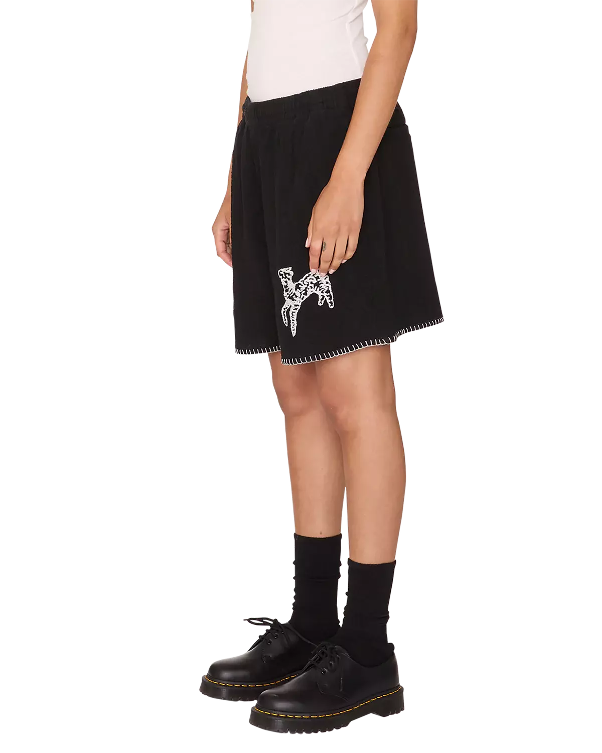 Obey Ritual Shorts Digital Black Damen Hose schwarz